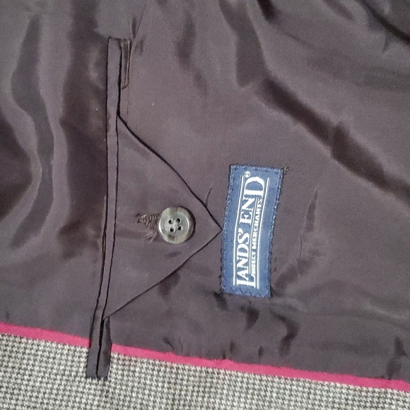 Lands' End Wool Cashmere Blend Blazer Sport Jacket 44R - Picture 13 of 16